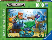 Rompecabezas Minecraft Mosaic 1000 Piezas Ravensburger - 1