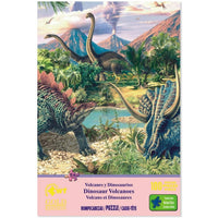 Rompecabezas Volcanes Y Dinosaurios 100 Pzs - 2