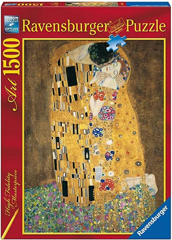 Rompecabezas Klimt: El Beso 1500 Piezas Ravensburger