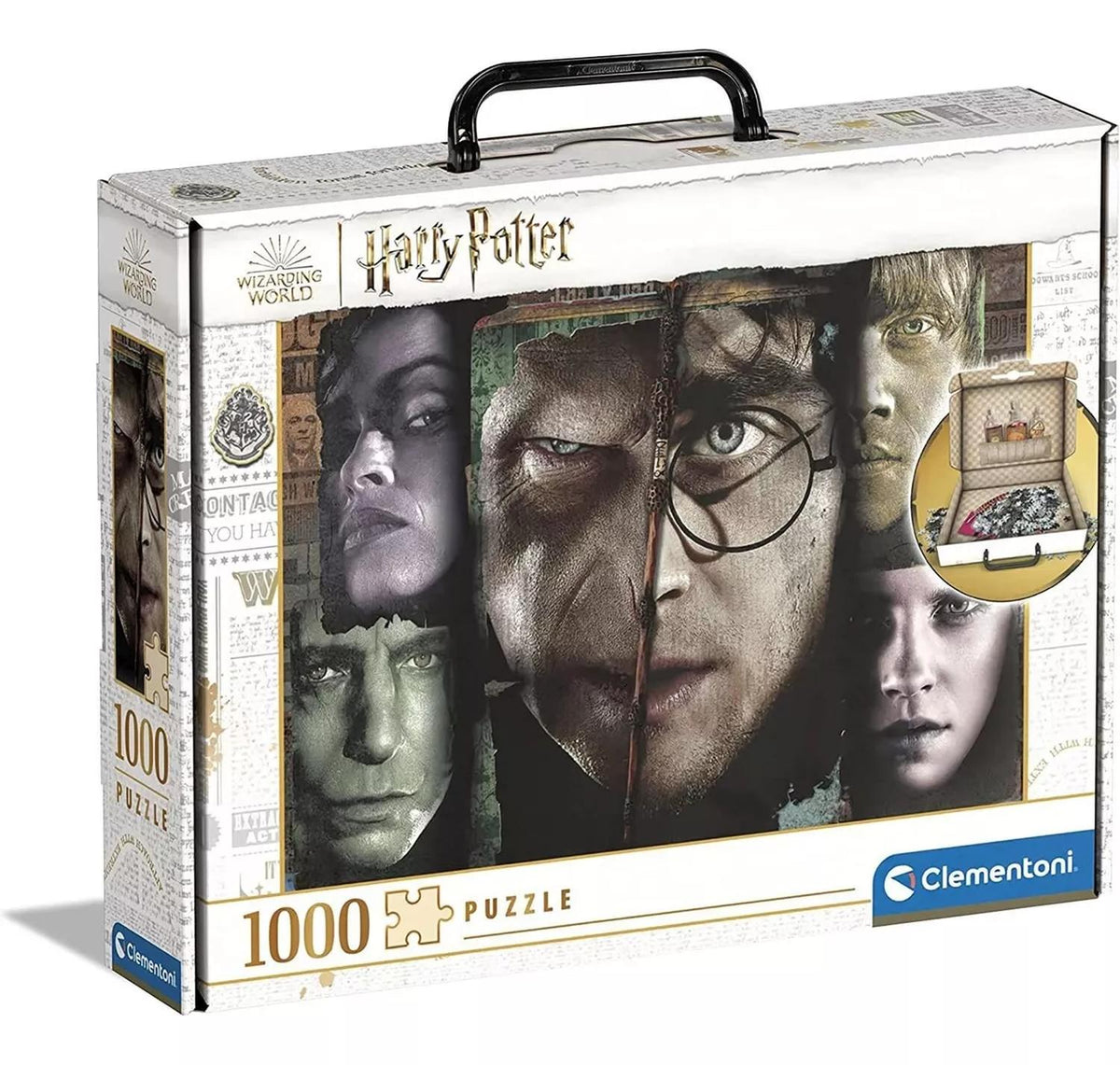 Rompecabezas Harry Potter Rostros (Briefcase) 1000 Piezas — DidactiJuegos