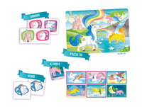 Rompecabezas Edukit 4 En 1 Unicornios Clementoni - 3