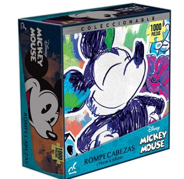 Rompecabezas Coleccionable Mickey Mouse Colores 1000 Piezas