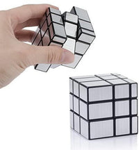 2 Piezas - Cubos Magicos Mirror - Espejo 3X3 Plateado y Dorado - 6