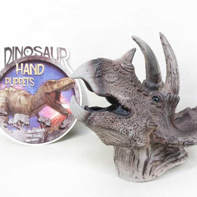 Títeres de Mano-Cabeza de Dinosaurio-Marionetas-Hand Puppets