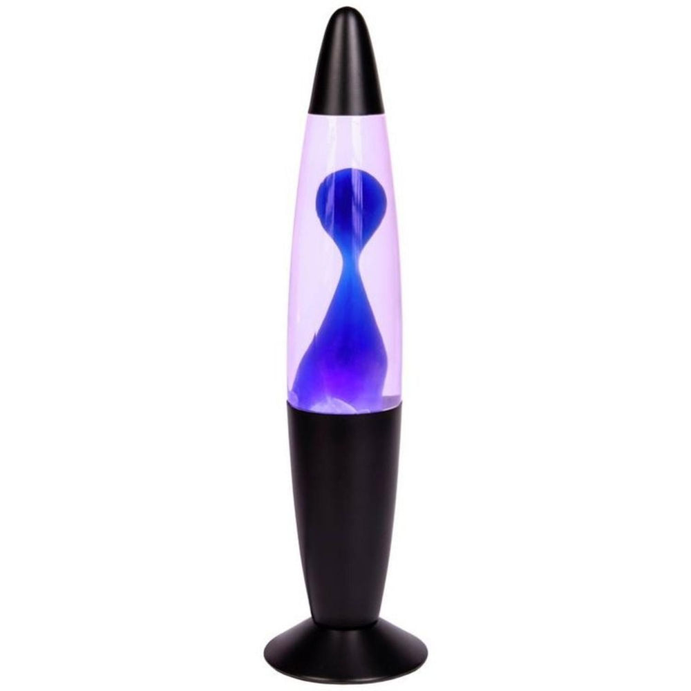 Lampara Lava Cohete Morada 41 Cm
