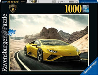ROMPECABEZAS LAMBORGHINI AMARILLO 1000 PIEZAS RAVENSBURGER - 1