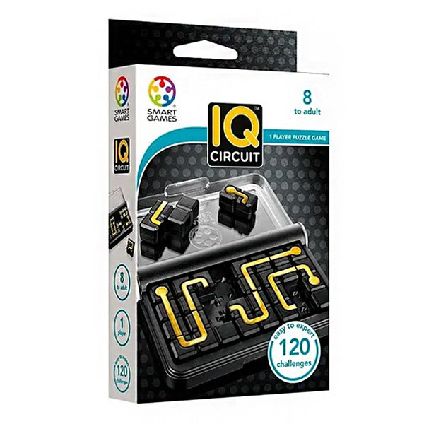 Juego De Destreza IQ Circuit 120 Retos Lógica Smart Games