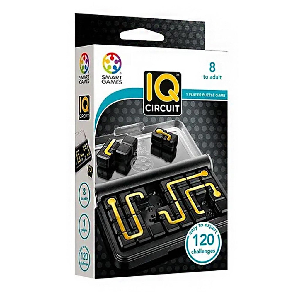 Juego De Destreza IQ Circuit 120 Retos Lógica Smart Games