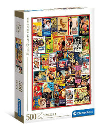 Rompecabezas Peliculas Clasicas, Cine, 500 Pz Clementoni - 1