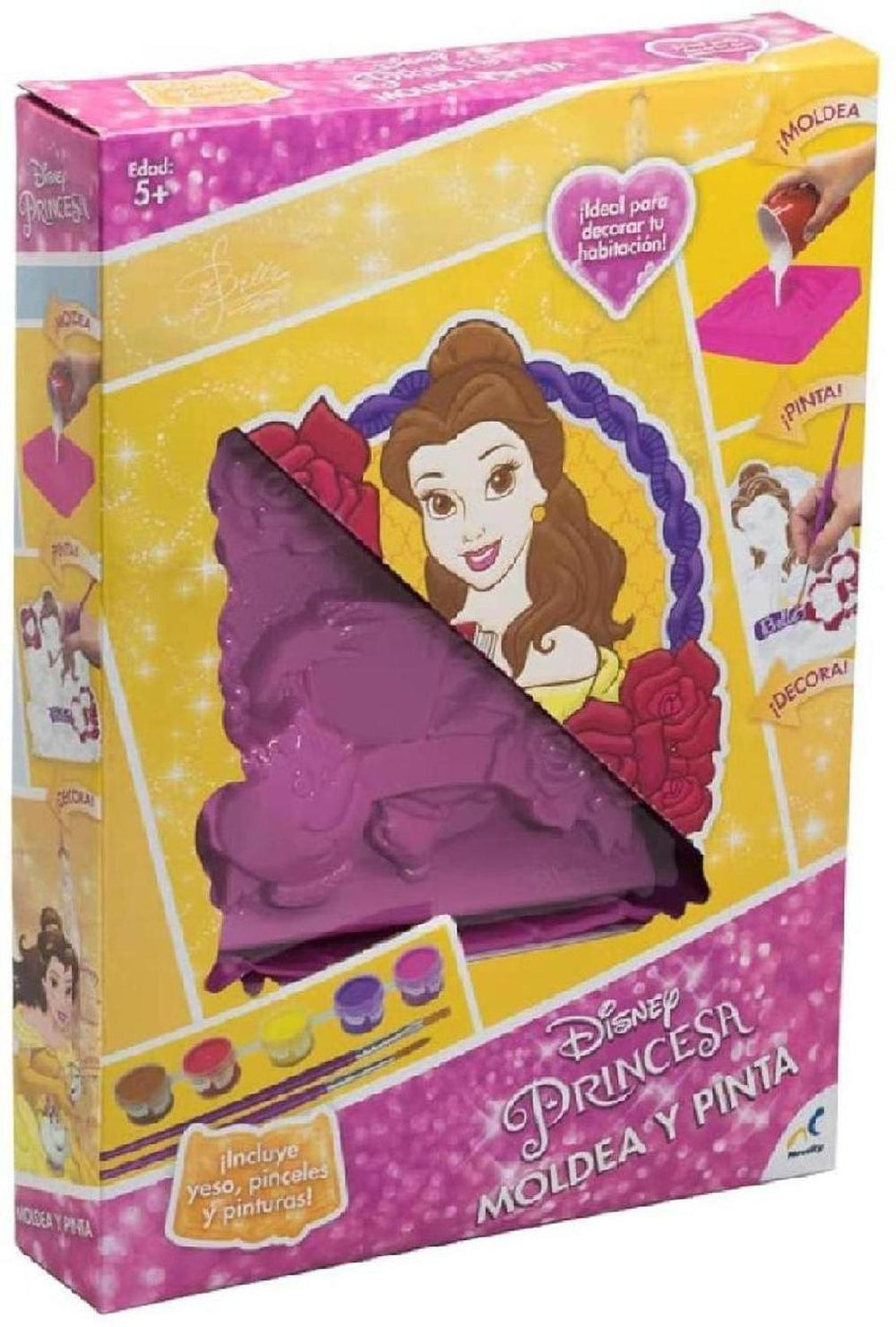 Set Moldea Y Pinta Princesas