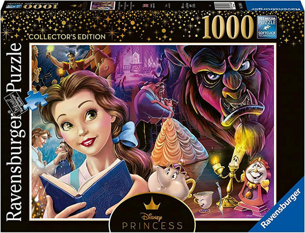 Rompecabezas Heroinas De Disney: La Bella Y La Bestia 1000 Piezas Ravensburger