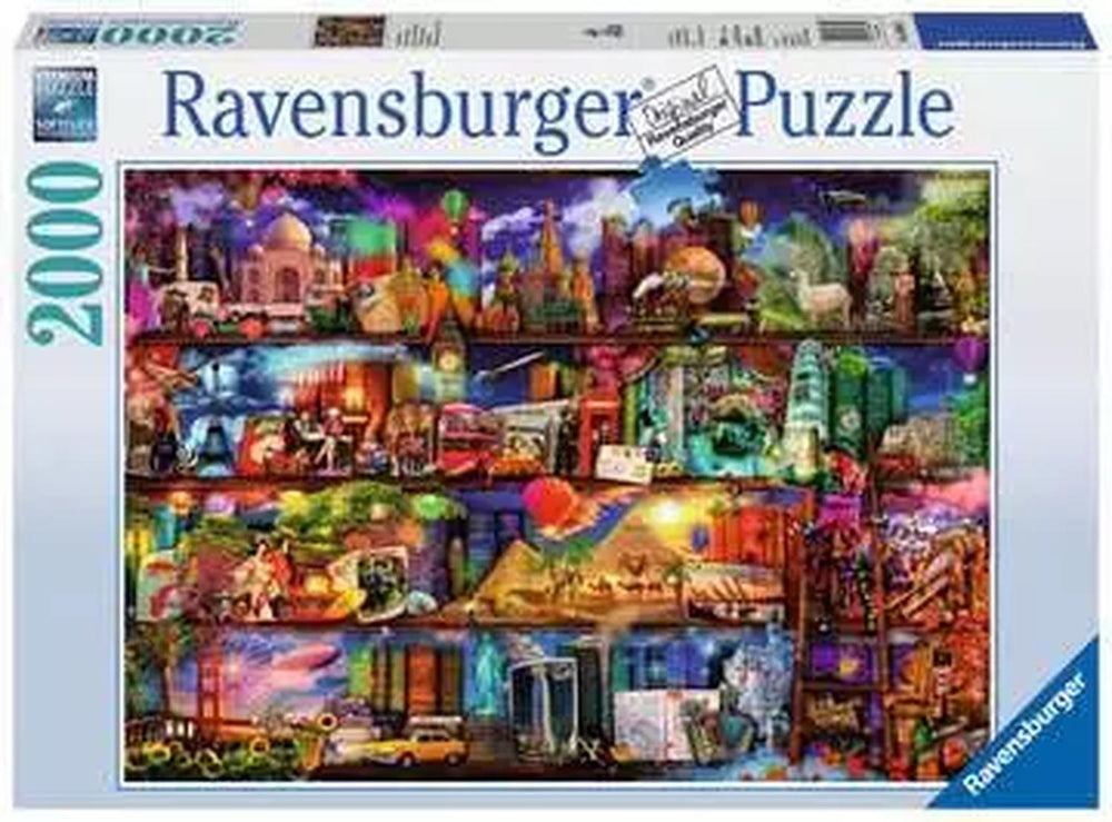 Rompecabezas Viaja Por El Mundo 2000 Piezas Ravensburger