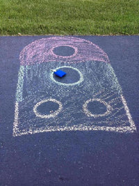 Bean Bag Toss Chalk Game - 2