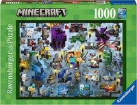 Rompecabezas Minecraft Challenge 1000 Piezas Ravensburger - 1