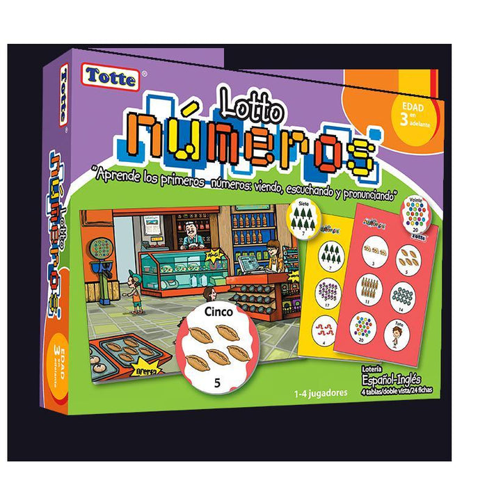 Lotto Numeros (Español-Ingles)