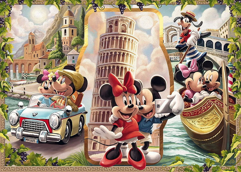 Rompecabezas Vacaciones De Mickey y Minnie 1000 Pz Disney