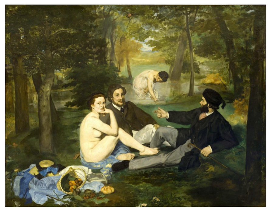 Rompecabezas Almuerzo En La Hierba Edouard Manet 1000 Piezas Tomax