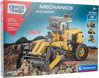 Bulldozer Laboratorio De Mecanica 10 En 1 Clementoni - 1