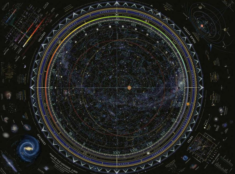 Mapa Del Universo Rompecabezas de 1500 Piezas Ravensburger