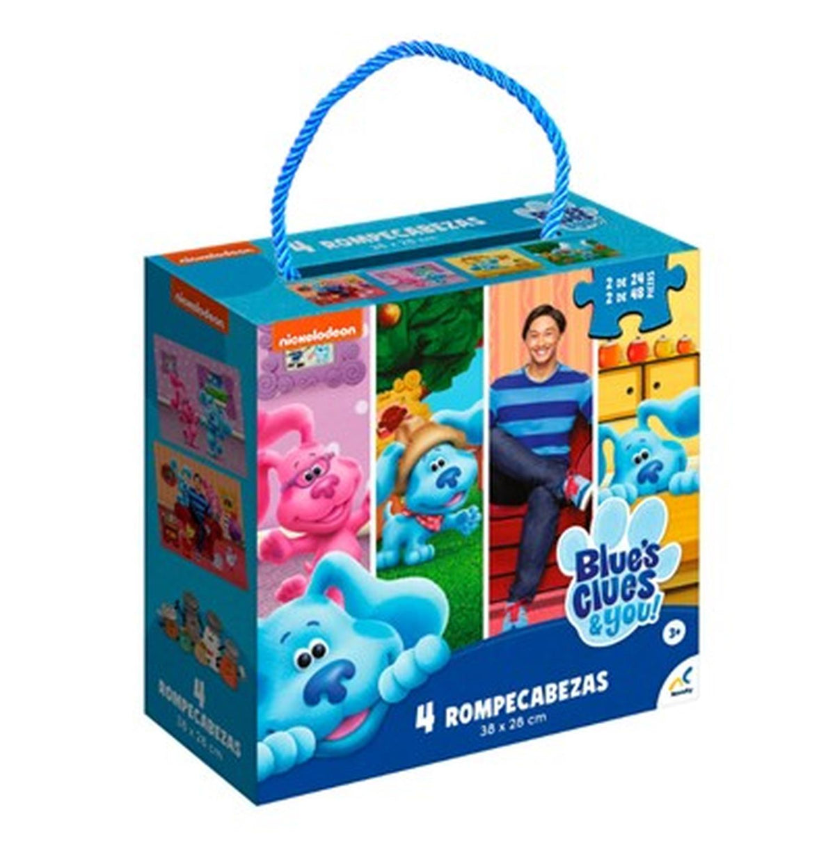 Rompecabezas 4en1Pistas de Blue 24 Y 48 Piezas — DidactiJuegos