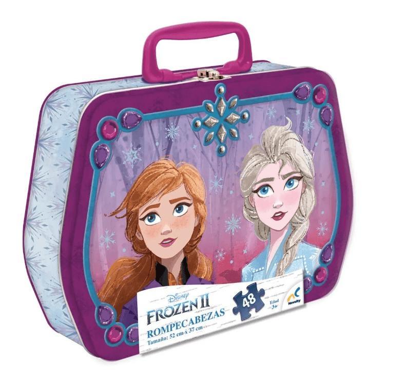 Frozen En Maletin Rompecabezas De 48 Piezas Novelty — DidactiJuegos