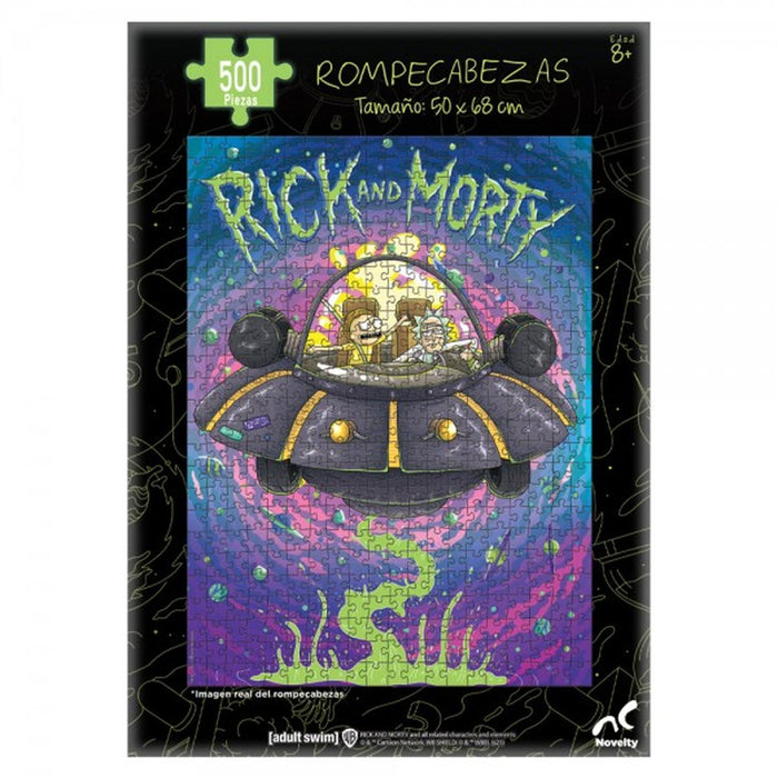Rompecabezas Coleccionable Rick And Morty 500 Piezas