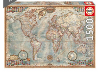 Rompecabezas Mapa Del Mundo - 2