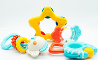 Kit de 4 piezas de Sonaja para Bebé con mordedera - 3