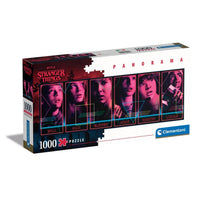 Rompecabezas Panorama Stranger Things Rostros 1000 Piezas - 1