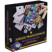Juegos 3 en 1 Lotería, Póker, Torre Madera Familiar - 5