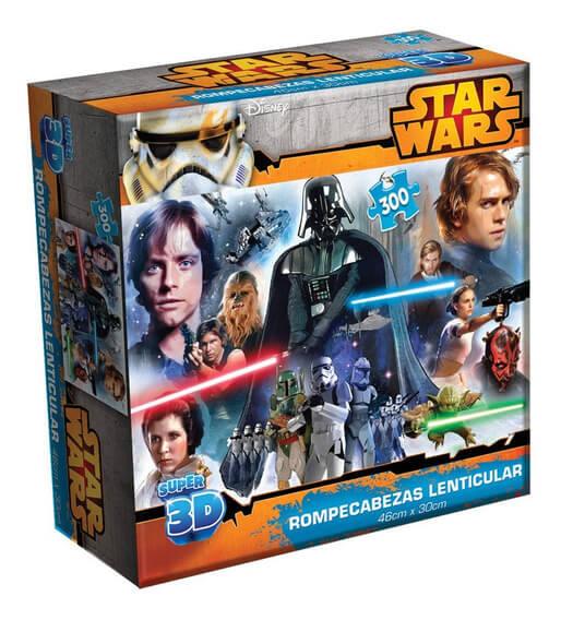 Lenticular 3D Star Wars Rompecabezas De Novelty