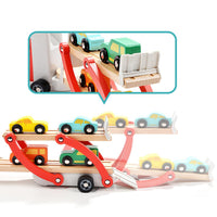 Juguete Camión De Madera Para Niños, 6 Piezas Top Bright - 2