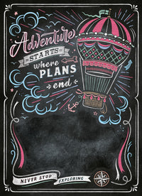 Rompecabezas Blackboard Travel- 1000 Piezas Clementoni - 2