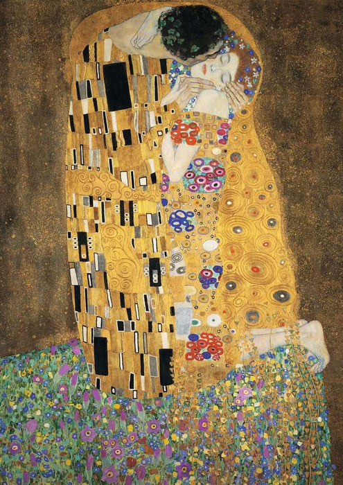 Rompecabezas Klimt: El Beso 1500 Piezas Ravensburger