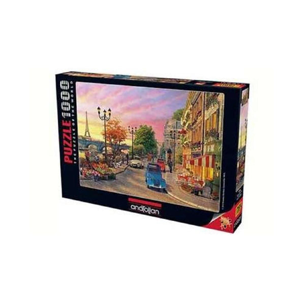 Rompecabezas, Atardecer En El Sena Paris, Anatolian 1000 Piezas