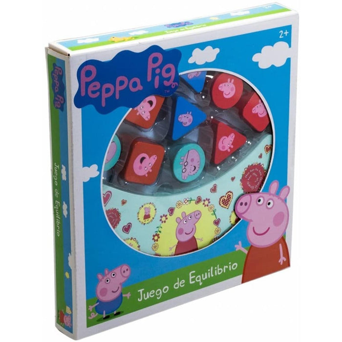 Juego De Equilibrio Peppa Pig Madera- Infantil