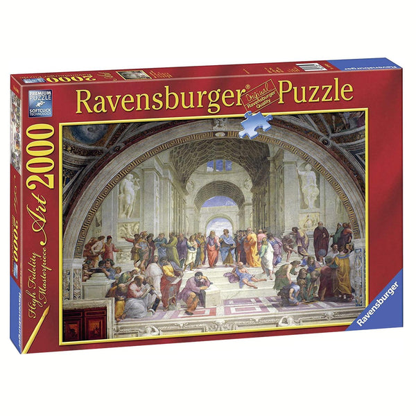 Rompecabezas Escuela De Athenas 2000 Piezas Ravensburger
