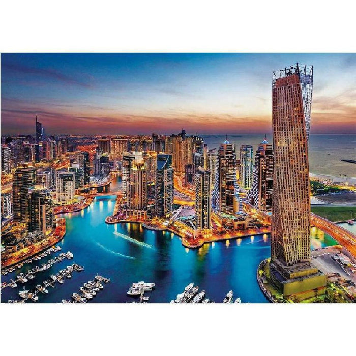 Rompecabezas Dubai Marina 1500 Piezas Clementoni