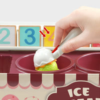 Juguete De Helados Para niños,Madera, Didactico,87 Piezas - 7