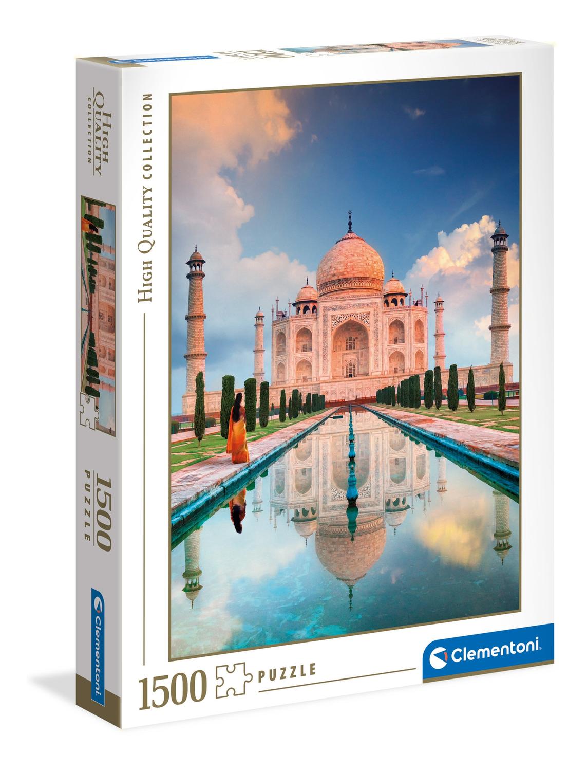 Rompecabezas Taj Mahal 1500 Piezas Clementoni — DidactiJuegos