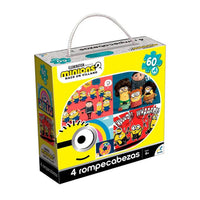 Rompecabezas 4 en 1 Minions 2 - 60 Piezas c/u Infantil - 1