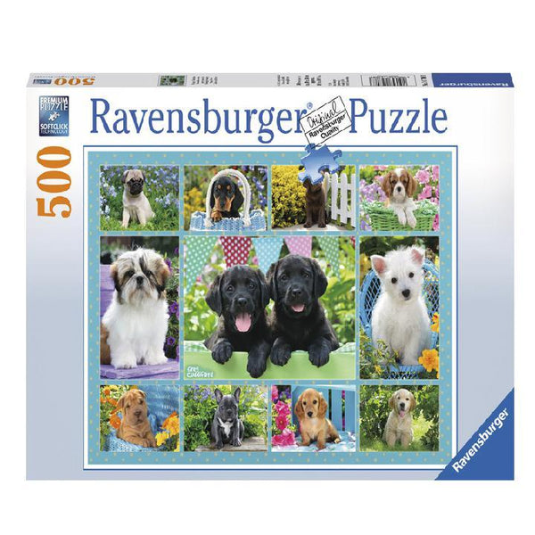 Simpaticos Cachorros Rompecabezas De 500 Piezas Ravensburger