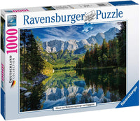 Rompecabezas Lago Eibsee Entre Montañas 1000 Piezas - 3