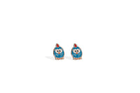 La Gallina Pintadita, Broqueles Plata .925 varios personajes - 13