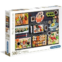 Set de 3 Rompecabezas Food Colección,1000-500 Pz Clementoni - 3