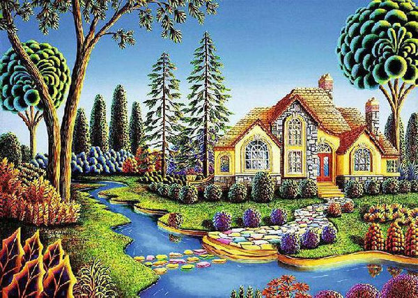 Cabaña De Ensueño Rompecabezas De 300 Piezas Ravensburger