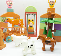 Blocks Para Armar Castillo de Animales 65 Piezas Bolsa - 3