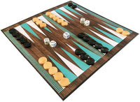 Juego De Mesa Backgammon , Clásico, Madera - 2