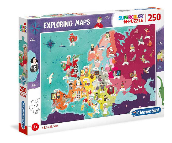 Rompecabezas Gente De Europa 200 Piezas Clementoni