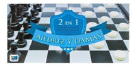 Set 2 En 1 Ajedrez Y Damas Magnetico - 2